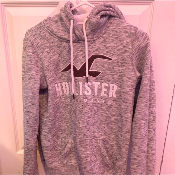 Grey Hollister hoodie - Picture 1 of 2